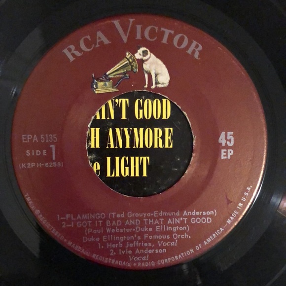 ***Free*** Duke Ellington Vinyl 45 Record - Picture 2 of 6